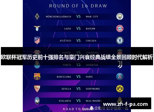 欧联杯冠军历史前十强排名与豪门兴衰经典战绩全景回顾时代解析 欧联杯冠军历史前十强排名与豪门兴衰经典战绩全景回顾时代解析